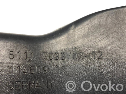 Gaisa ieplūdes kanāla detaļas