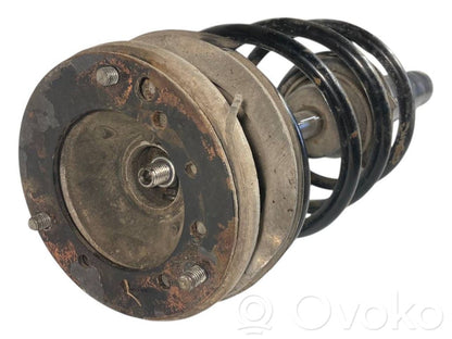 Front shock absorber with spring