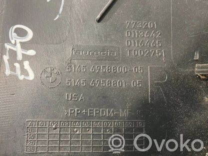 Paneļa dekoratīvās apdares vairogs (sānu)