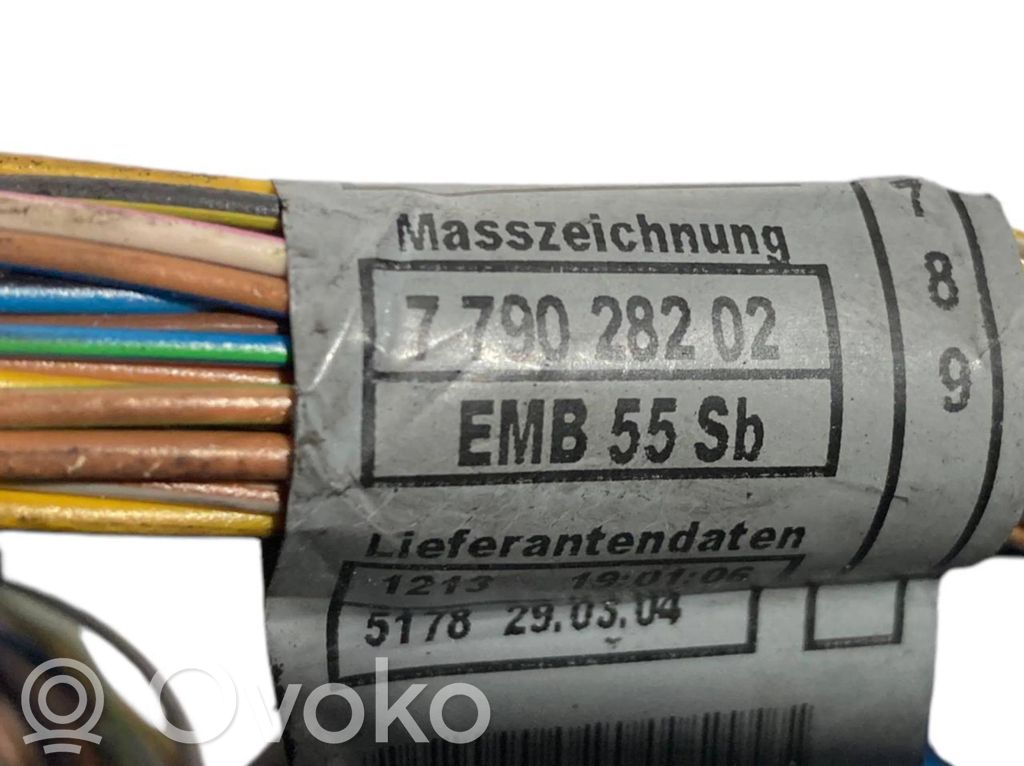 Dzinēja vadu instalācija