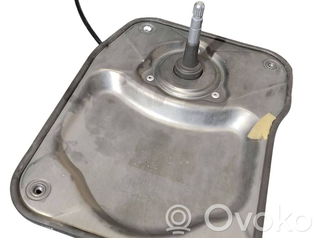Rear electric window lift mechanism without motor