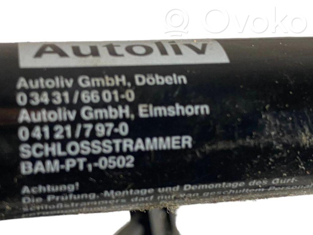 Priekšējās jostas sprādze