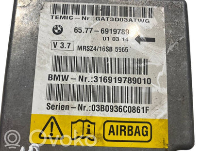 Gaisa spilvenu vadības bloks