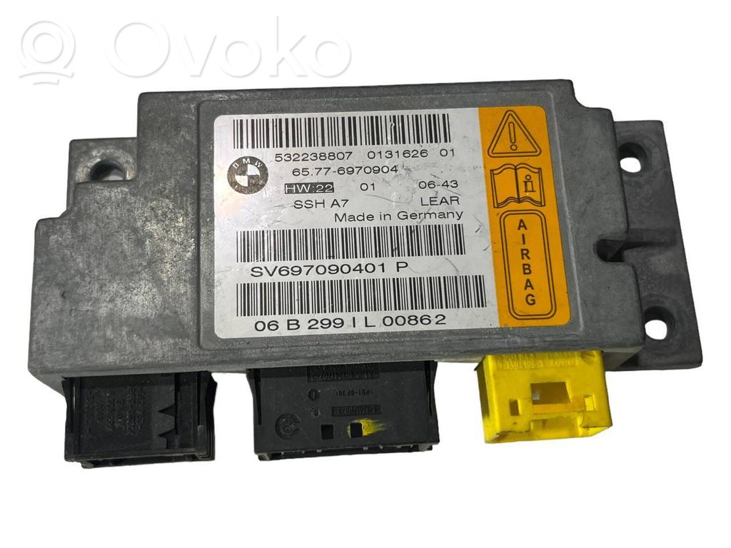 Gaisa spilvenu vadības bloks