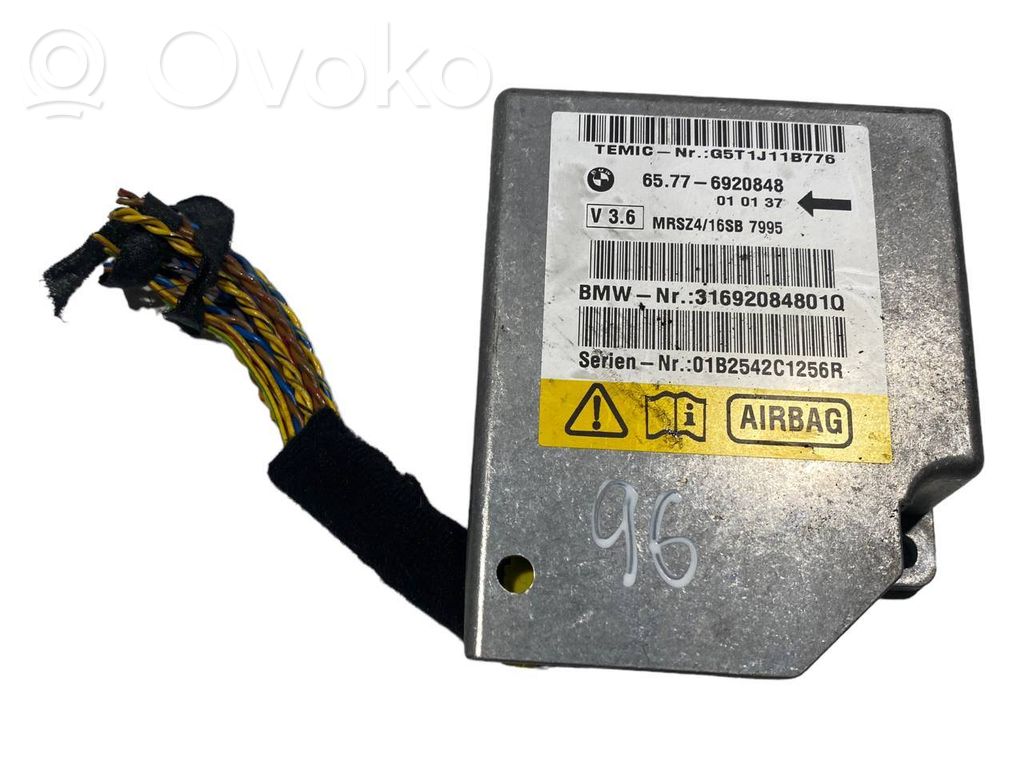 Gaisa spilvenu vadības bloks