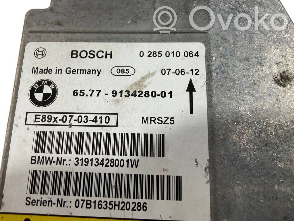 Gaisa spilvenu vadības bloks