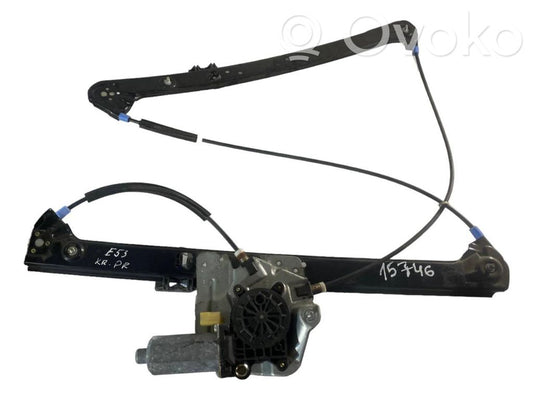 Front electric window lifter assembly