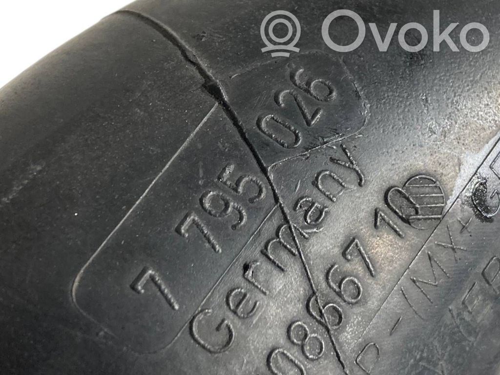 Gaisa caurule uz turbīnu