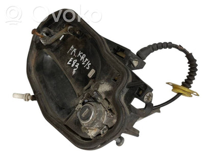 Holder/bracket for external opening handle at the front