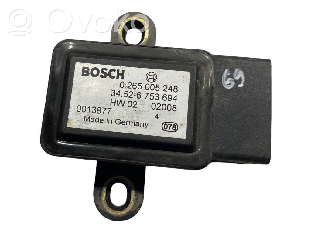 ESP (elektroniskās stabilitātes programmas) sensors (paātrinājuma sensors)