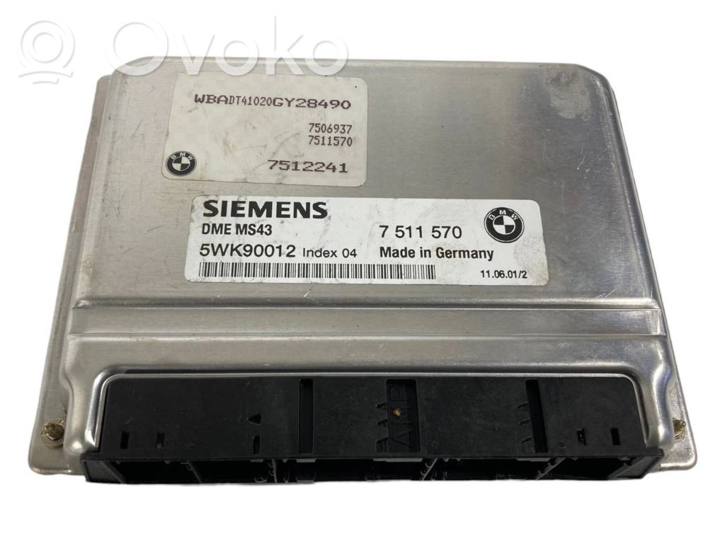 Aizdedzes ECU komplekts