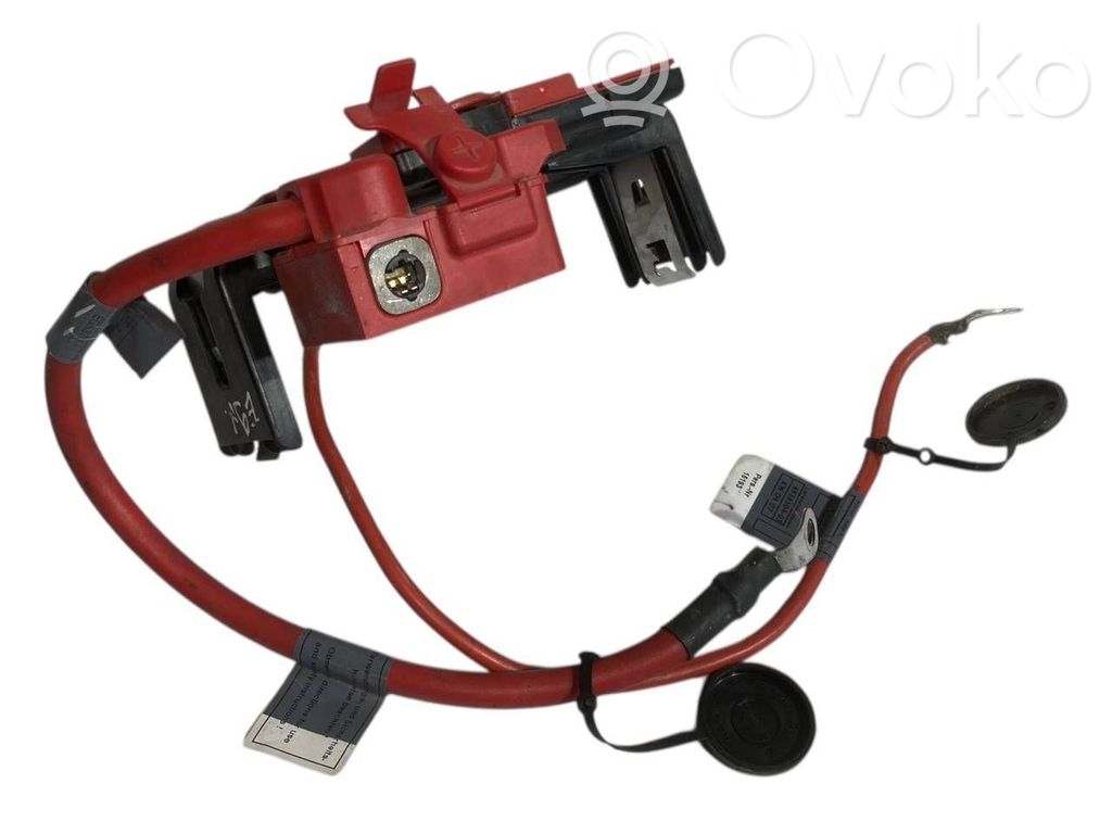 Узел соединения положительного провода