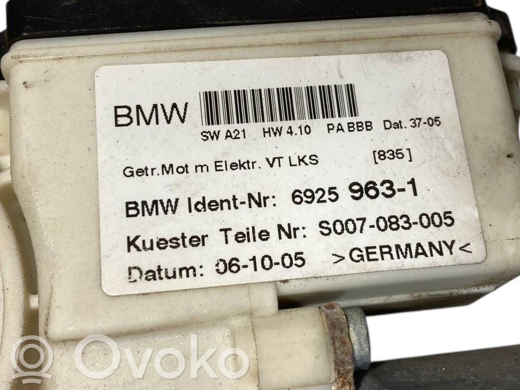 Priekšpusē elektriskā loga pacelšanas mehānisma komplekts