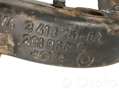 Aizmugurē riteņa rumbas vārpstas šarnīrs (stupica, capfa)