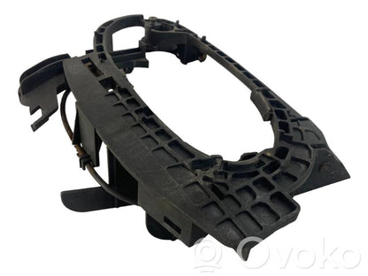Holder/bracket for external opening handle at the front