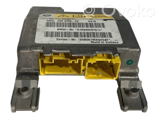 Gaisa spilvenu vadības bloks