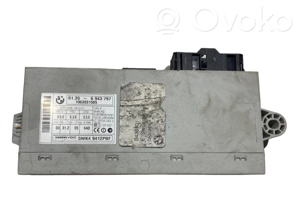 CAS control unit module