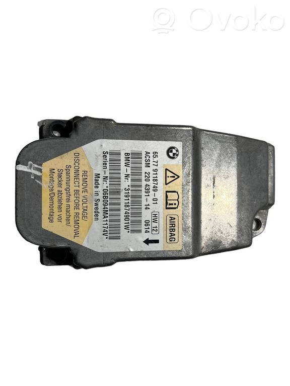 Gaisa spilvenu vadības bloks