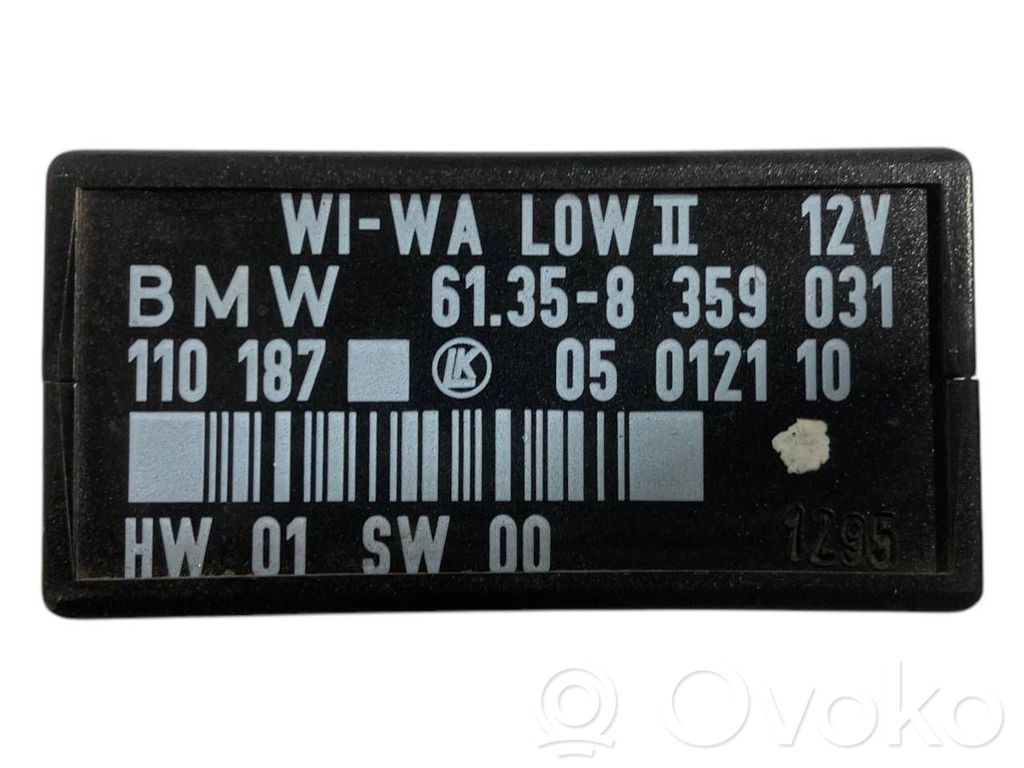 Window wiper relay