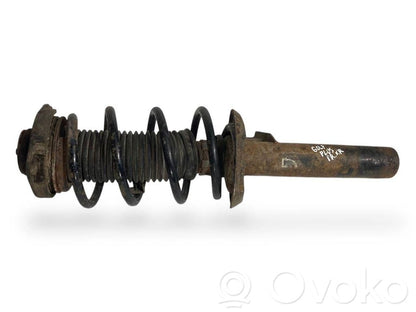 Priekšpusē amortizators ar atsperi