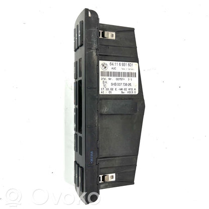 Air conditioning / climate control / interior heating control unit (in the passenger compartment)