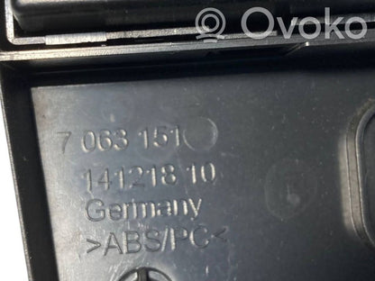 Gaisa kondicioniera / klimata kontroles / salona apsildes vadības bloks (salonā)