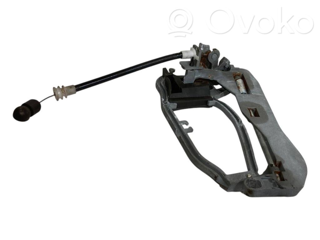 Holder/bracket for external opening handle at the back