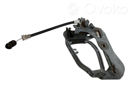 Holder/bracket for external opening handle at the back