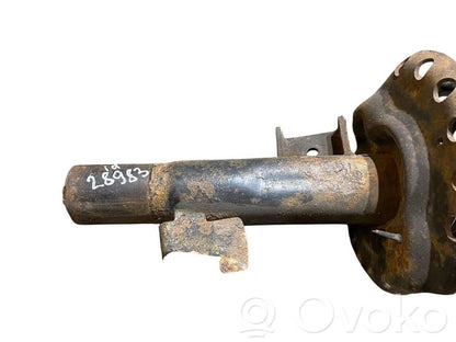 Priekšpusē amortizators ar atsperi