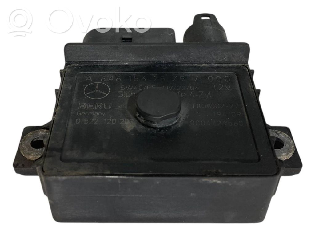 Glow plug relay