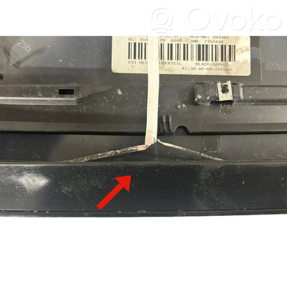 Spoiler rear cover