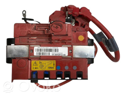 Узел соединения положительного провода