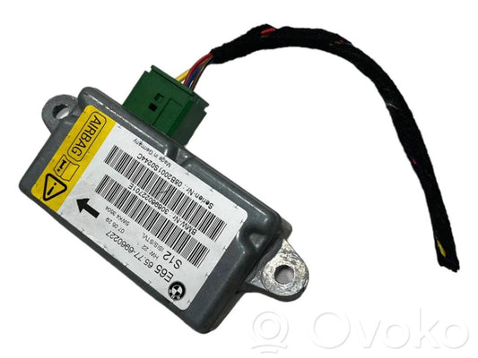 Airbag impact sensor