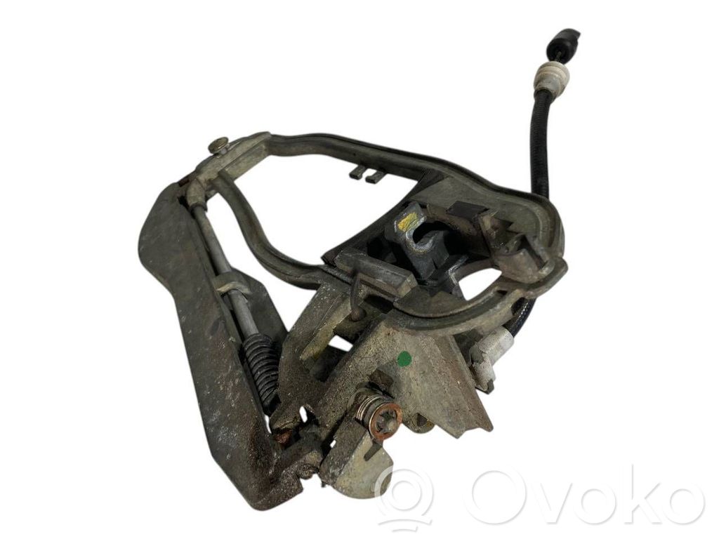 Holder/bracket for external opening handle at the back