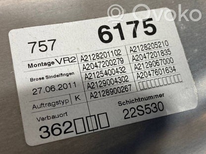 Priekšpusē elektriskā loga pacelšanas mehānisma komplekts