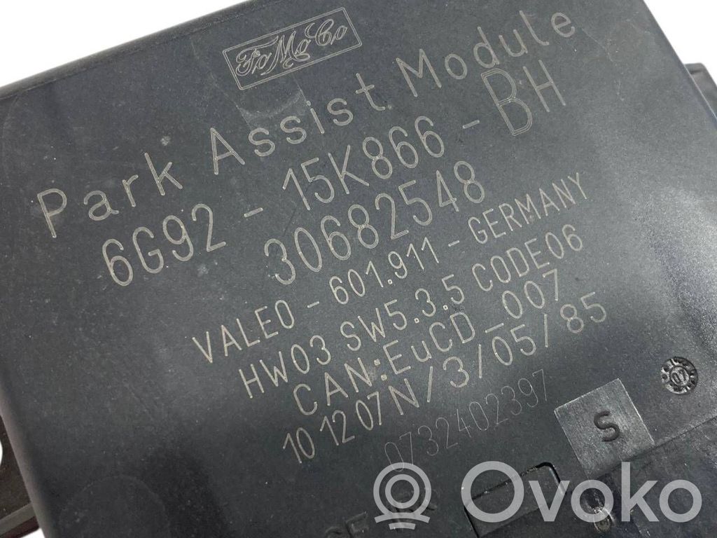 Parkošanas (PDC) vadības bloks