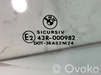 front door glass (for four-door car)