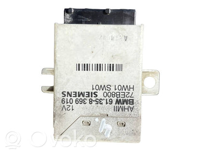 Trailer hitch control unit