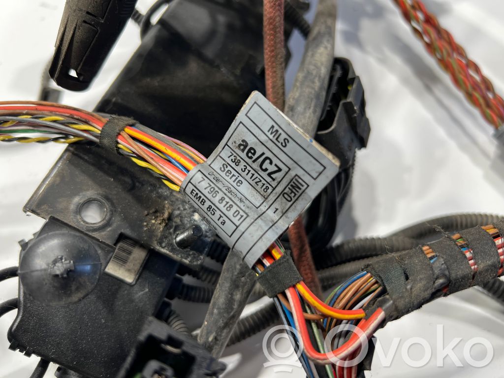 Dzinēja vadu instalācija