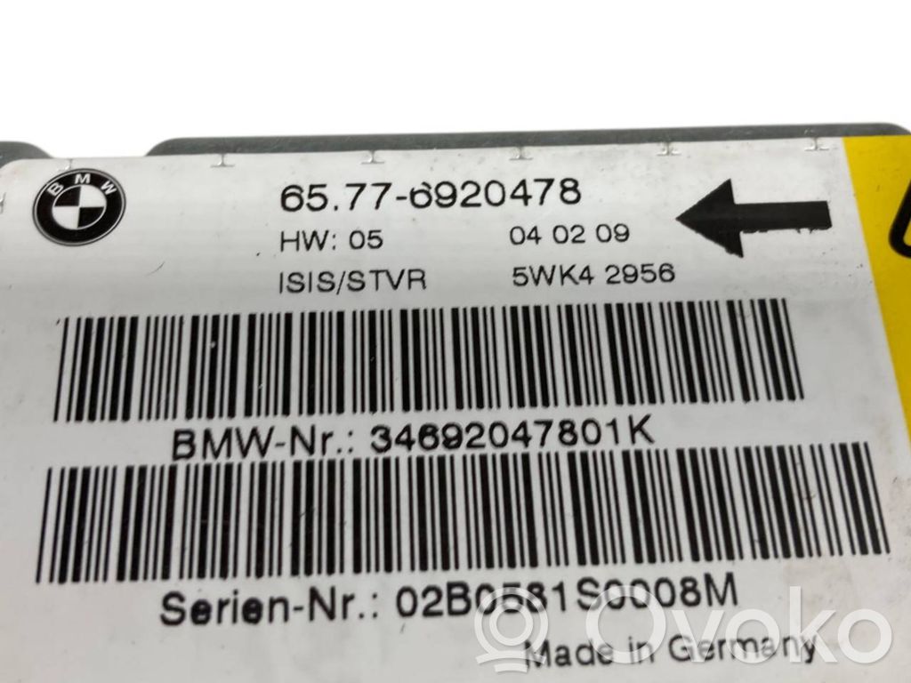 Gaisa spilvenu vadības bloks