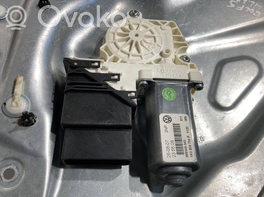 Elektriskā loga pacelšanas mehānisma komplekts