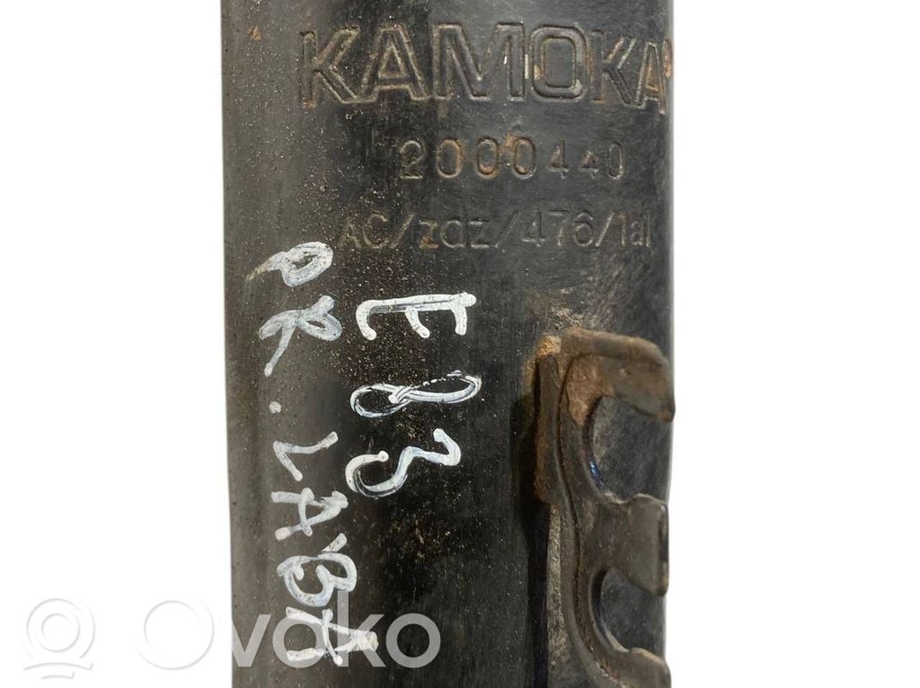 Front shock absorber with spring