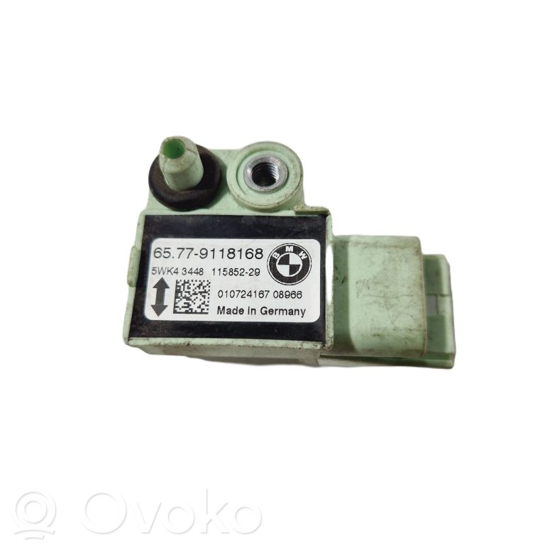 Airbag impact sensor