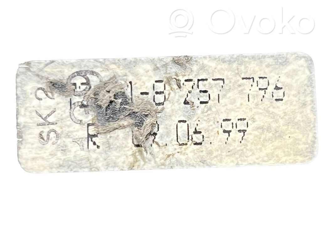 Priekšējās jostas sprādze