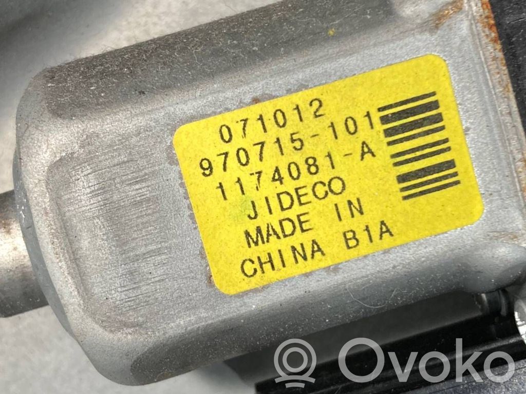 Elektriskā loga pacelšanas mehānisma komplekts