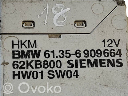 Bagāžnieka pārsega vadības bloks