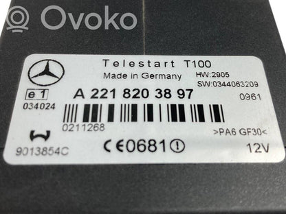 Autonomās apsildes vadības bloks