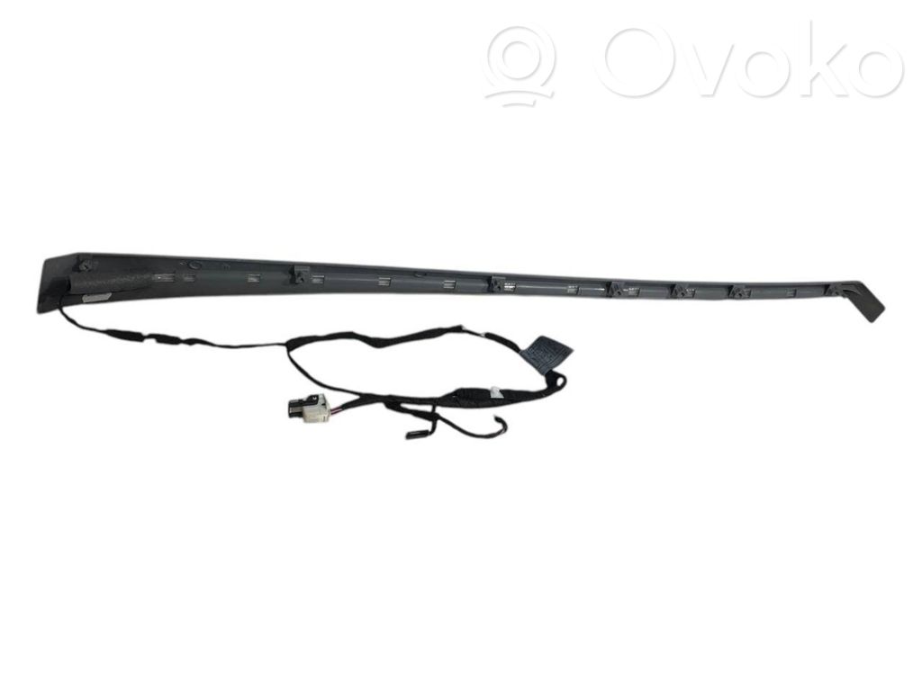 Another type of decorative trim detail on the front of the door