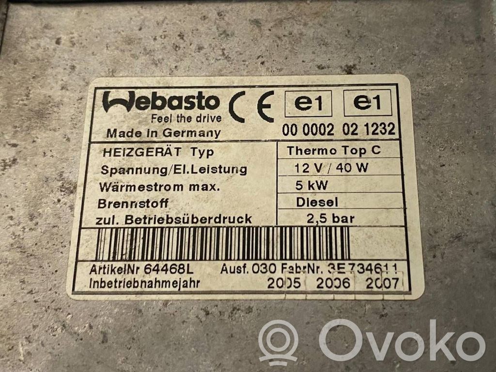 Autonomā apsilde ("Webasto")