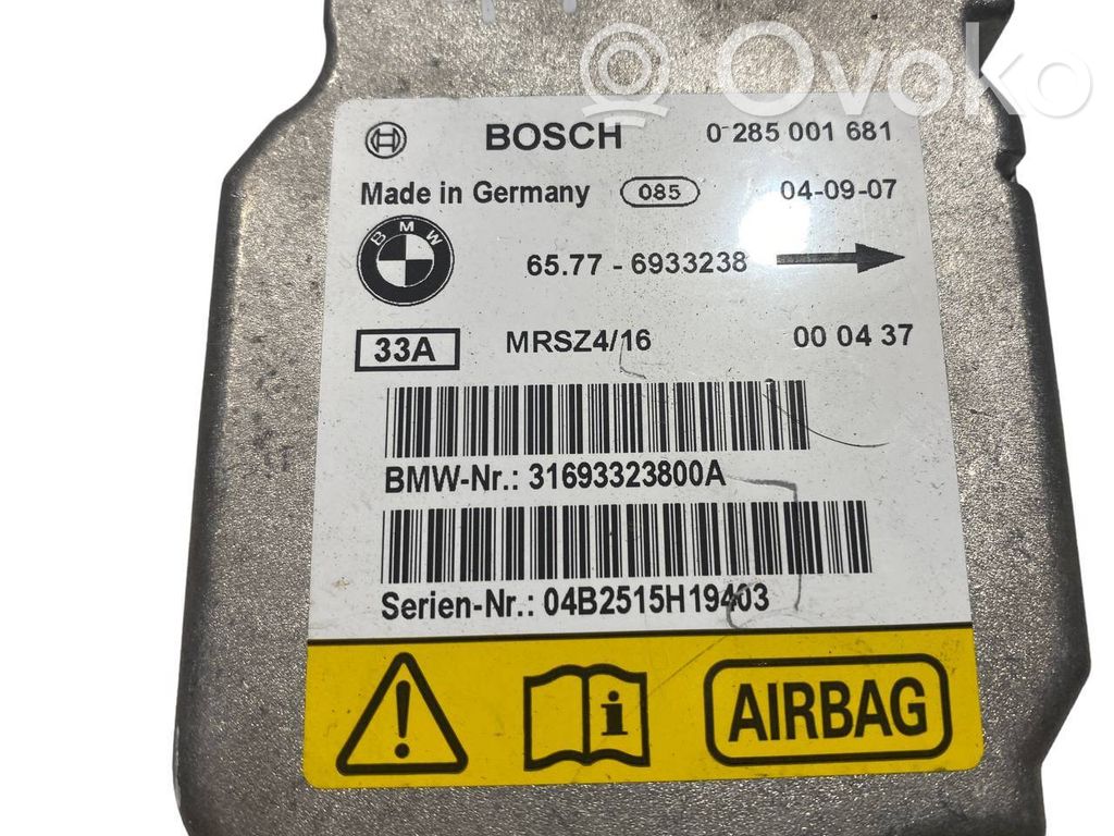 Airbag control unit
